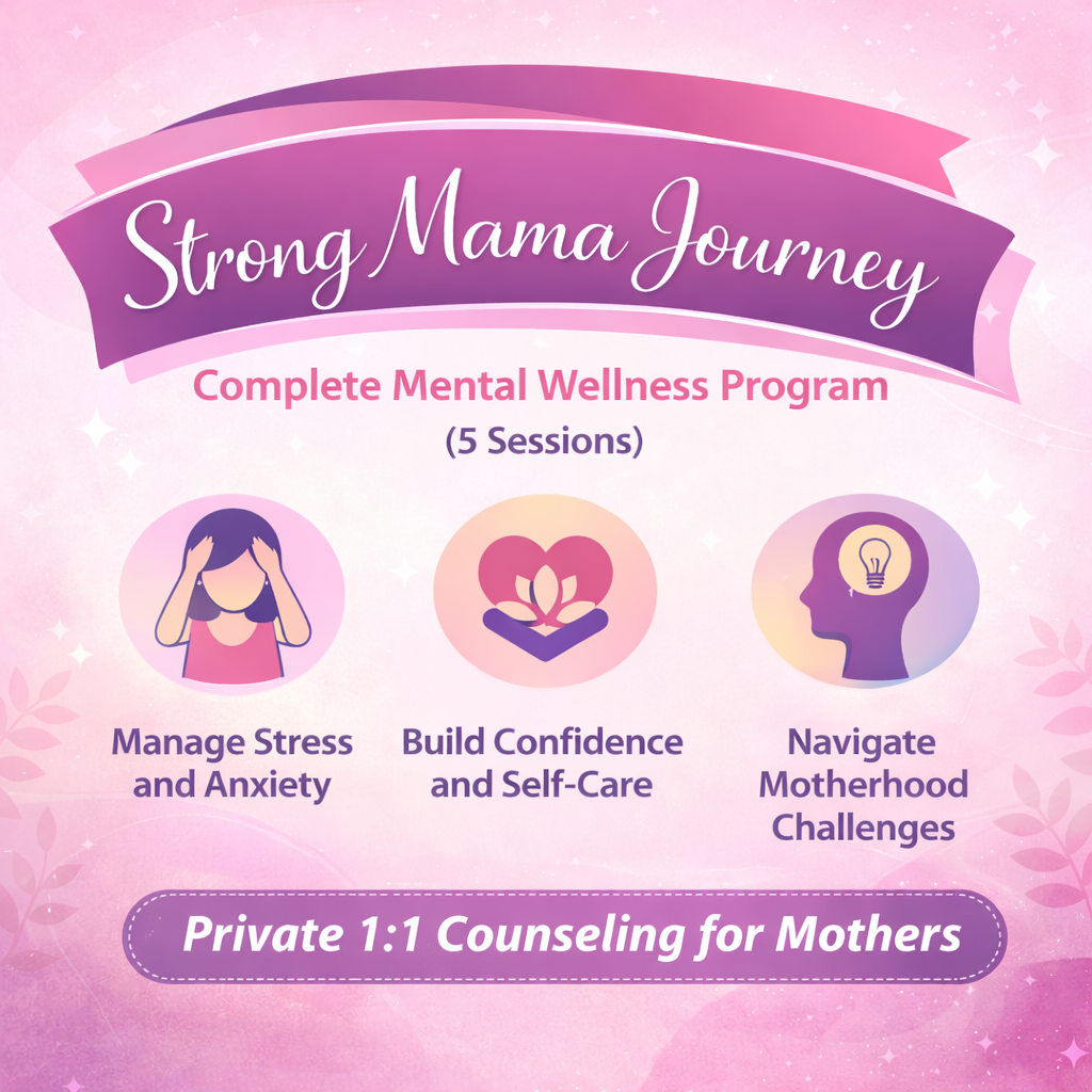 Strong Mama Journey – Complete Mental Wellness Program (5 Sessions)